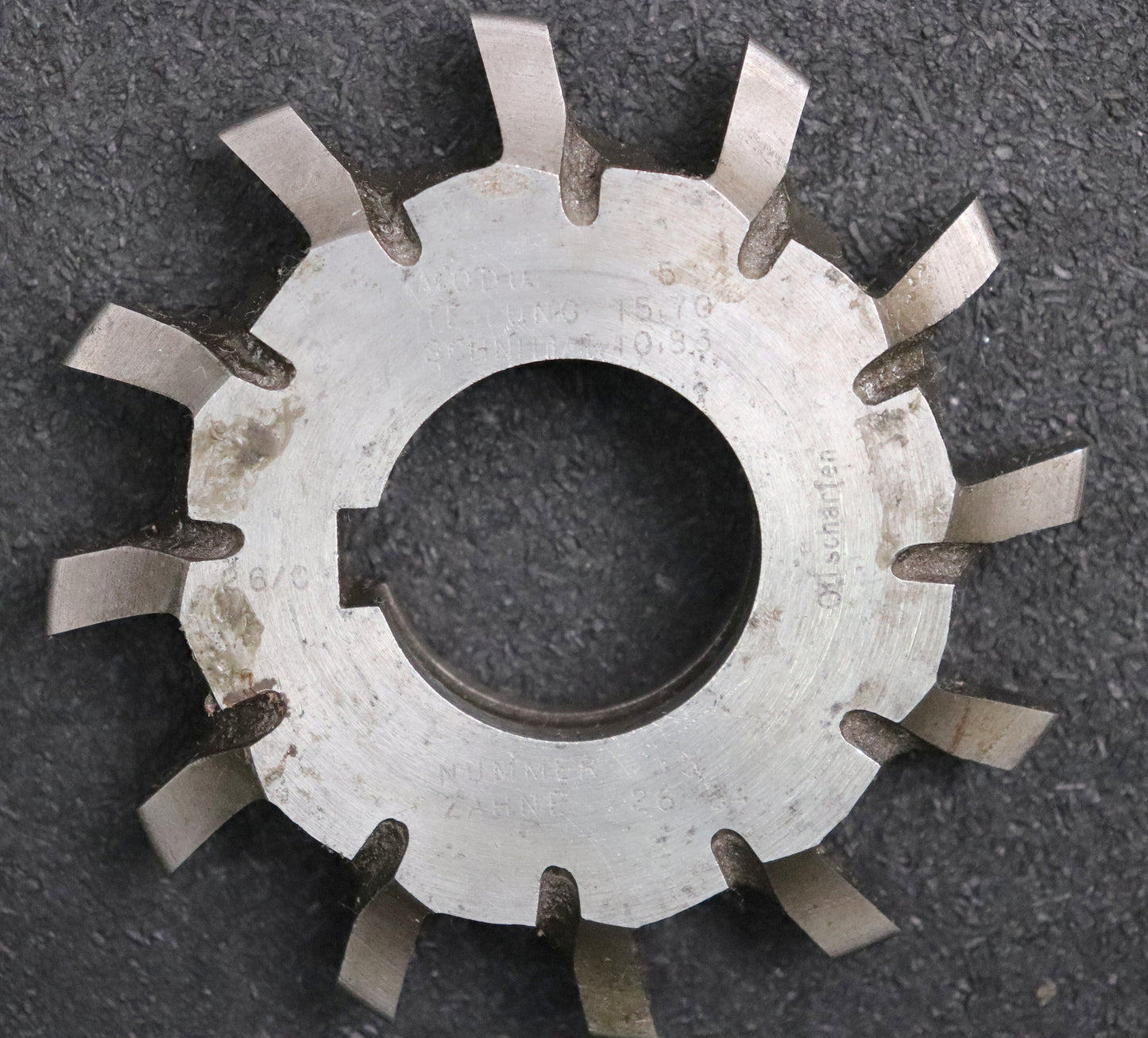 Bild des Artikels RICHARD-WEBER-Zahnformfräser-m=-5-No.-5-für-Zähnezahlbereich-Z=-26-34