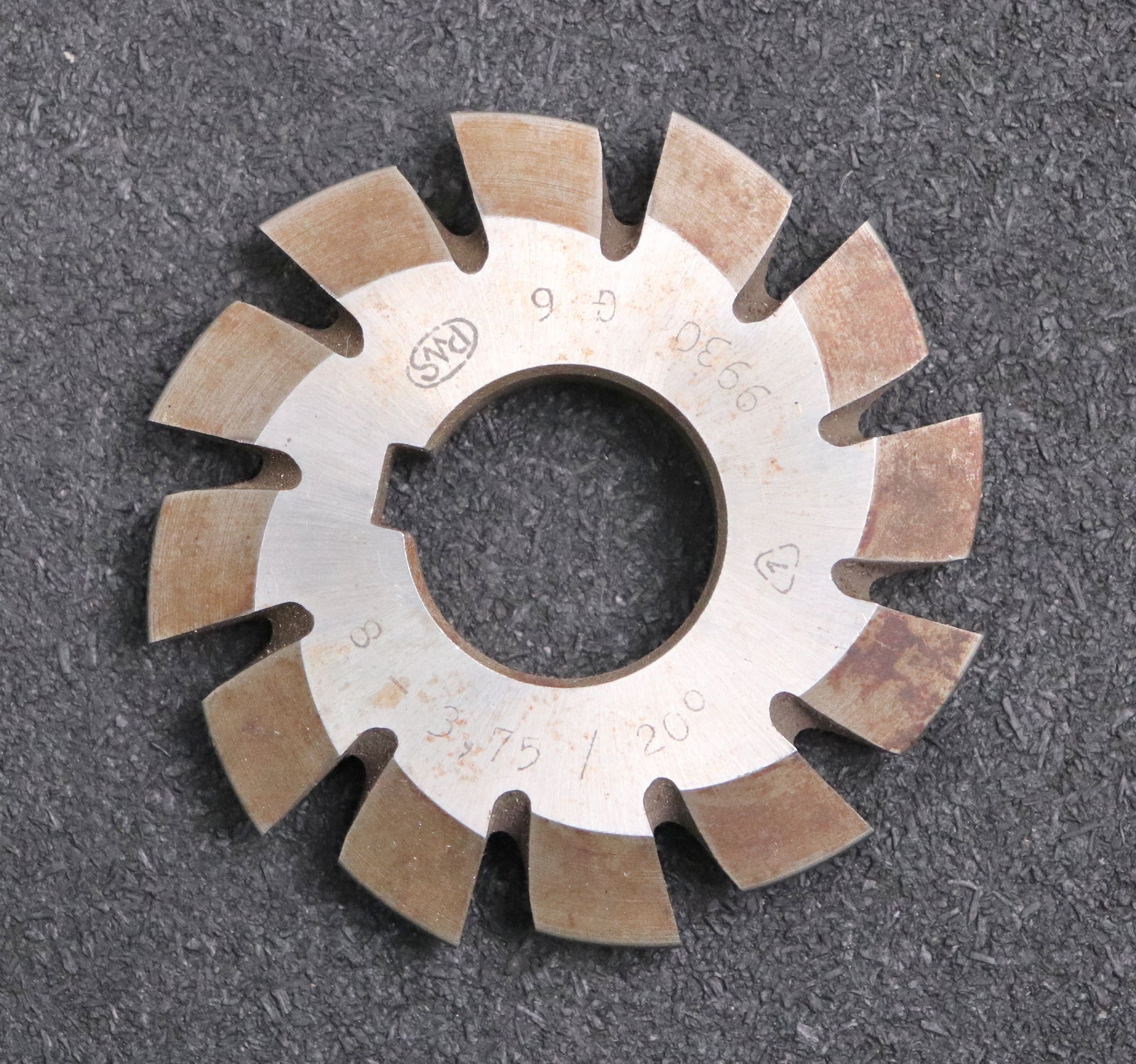 Bild des Artikels PWS-Zahnformfräser-gear-profile-cutter-m=-3,75-No.-8-Zähnezahlbereich-Z=-135-00