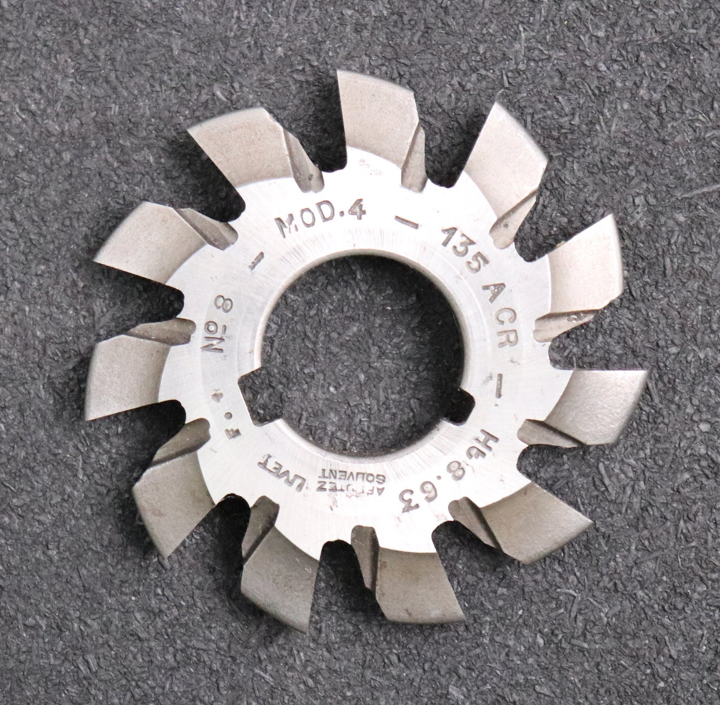 Bild des Artikels Zahnformfräser-gear-profile-cutter-m=-4-No.-8-für-Zähnezahlbereich-Z=-135-00