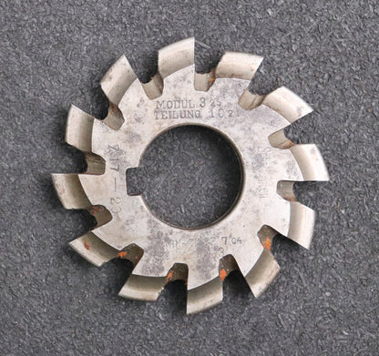 Bild des Artikels Zahnformfräser-gear-profile-cutter-m=-3,25-No.-3-für-Zähnezahlbereich-Z=-17-20