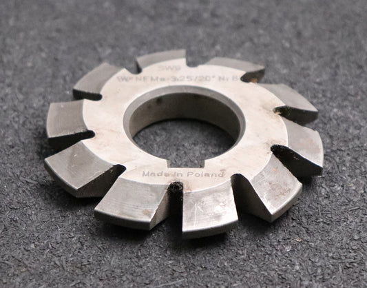 Bild des Artikels FWP-Zahnformfräser-gear-profile-cutter-m=-3,25-No.-8-Zähnezahlbereich-Z=-135-00