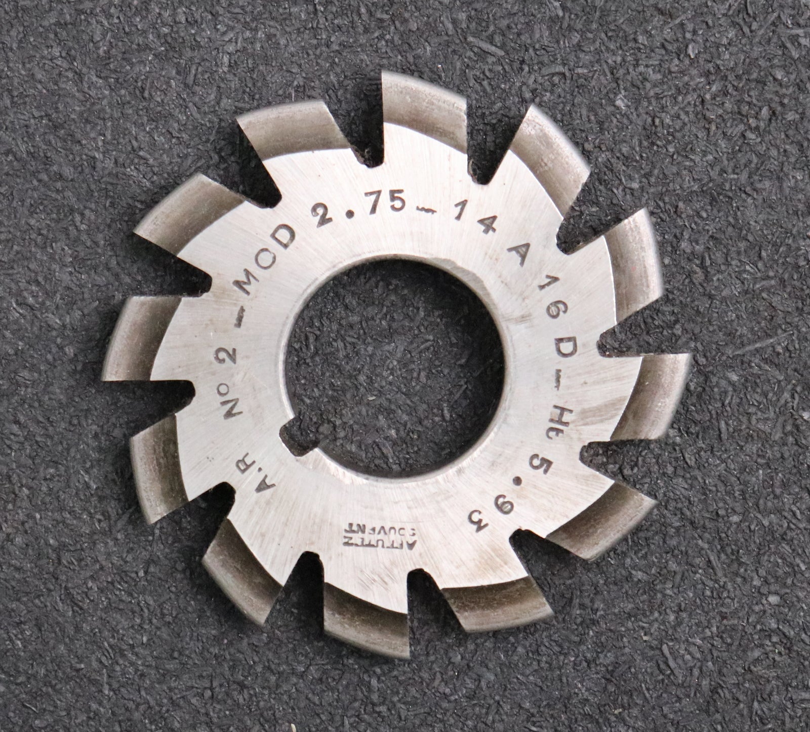 Bild des Artikels Zahnformfräser-gear-profile-cutter-m=-2,75-No.-2-für-Zähnezahlbereich-Z=-14-16