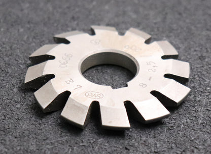 Bild des Artikels PWS-Zahnformfräser-gear-profile-cutter-m=-2,5-No.-8-Zähnezahlbereich-Z=-135-00