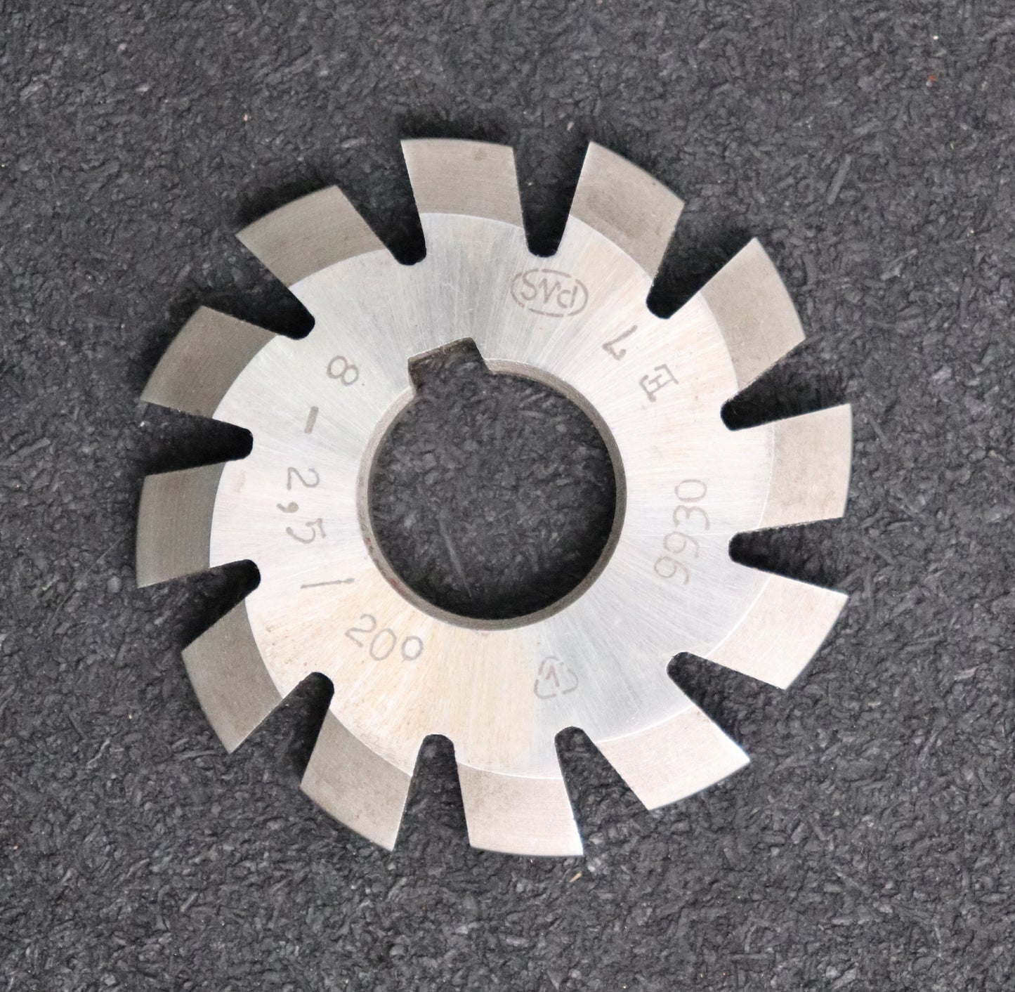 Bild des Artikels PWS-Zahnformfräser-gear-profile-cutter-m=-2,5-No.-8-Zähnezahlbereich-Z=-135-00