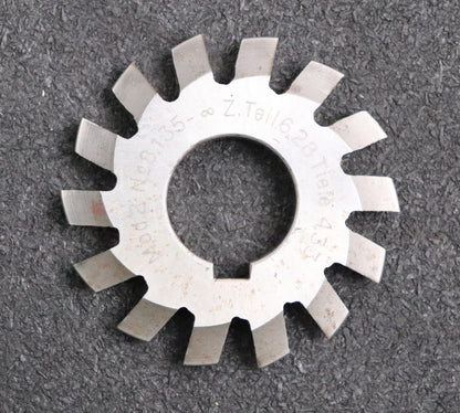 Bild des Artikels Zahnformfräser-gear-profile-cutter-m=-2-No.-8-für-Zähnezahlbereich-Z=-135-00
