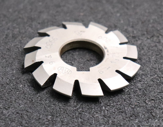 Bild des Artikels PWS-Zahnformfräser-gear-profile-cutter-m=-1,75-No.-8-Zähnezahlbereich-Z=-135-00