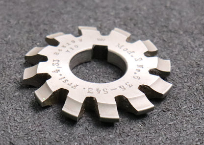 Bild des Artikels Zahnformfräser-gear-profile-cutter-m=-2-No.-6-für-Zähnezahlbereich-Z=-35-54