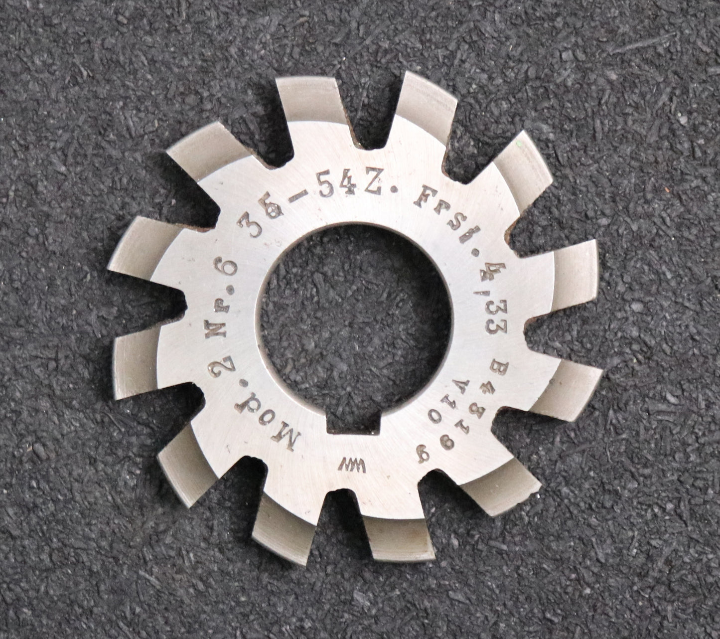 Bild des Artikels Zahnformfräser-gear-profile-cutter-m=-2-No.-6-für-Zähnezahlbereich-Z=-35-54