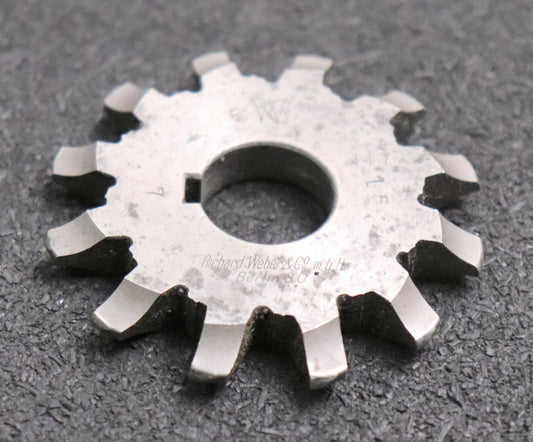 Bild des Artikels Zahnformfräser-gear-profile-cutter-m=-1,5-No.-7-für-Zähnezahlbereich-Z=-55-134