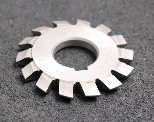 Bild des Artikels PWS-Zahnformfräser-gear-profile-cutter-m=-1,5-No.-8-Zähnezahlbereich-Z=-135-00