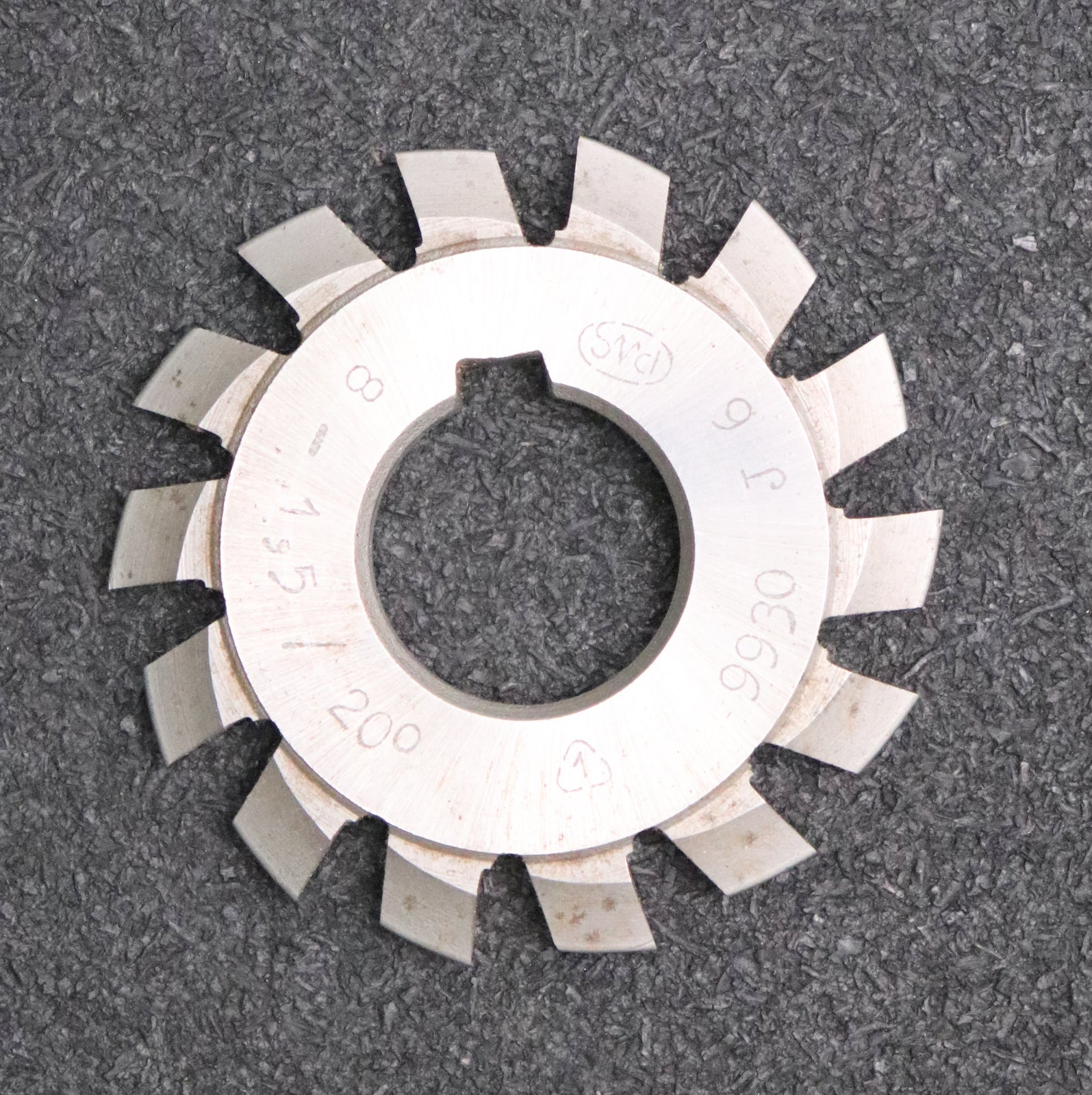 Bild des Artikels PWS-Zahnformfräser-gear-profile-cutter-m=-1,5-No.-8-Zähnezahlbereich-Z=-135-00