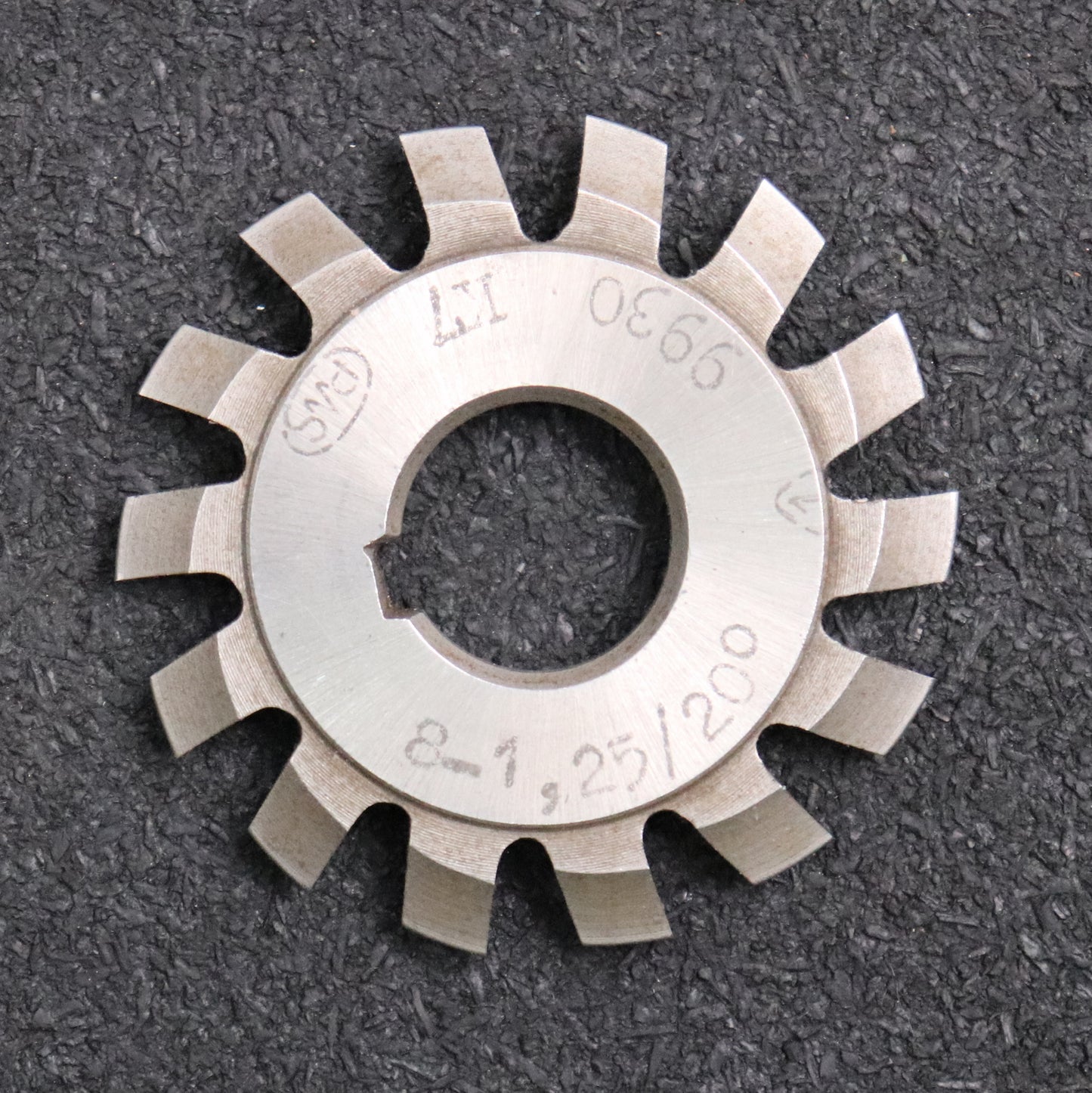 Bild des Artikels PWS-Zahnformfräser-gear-profile-cutter-m=-1,25-No.-8-Zähnezahlbereich-Z=-135-00