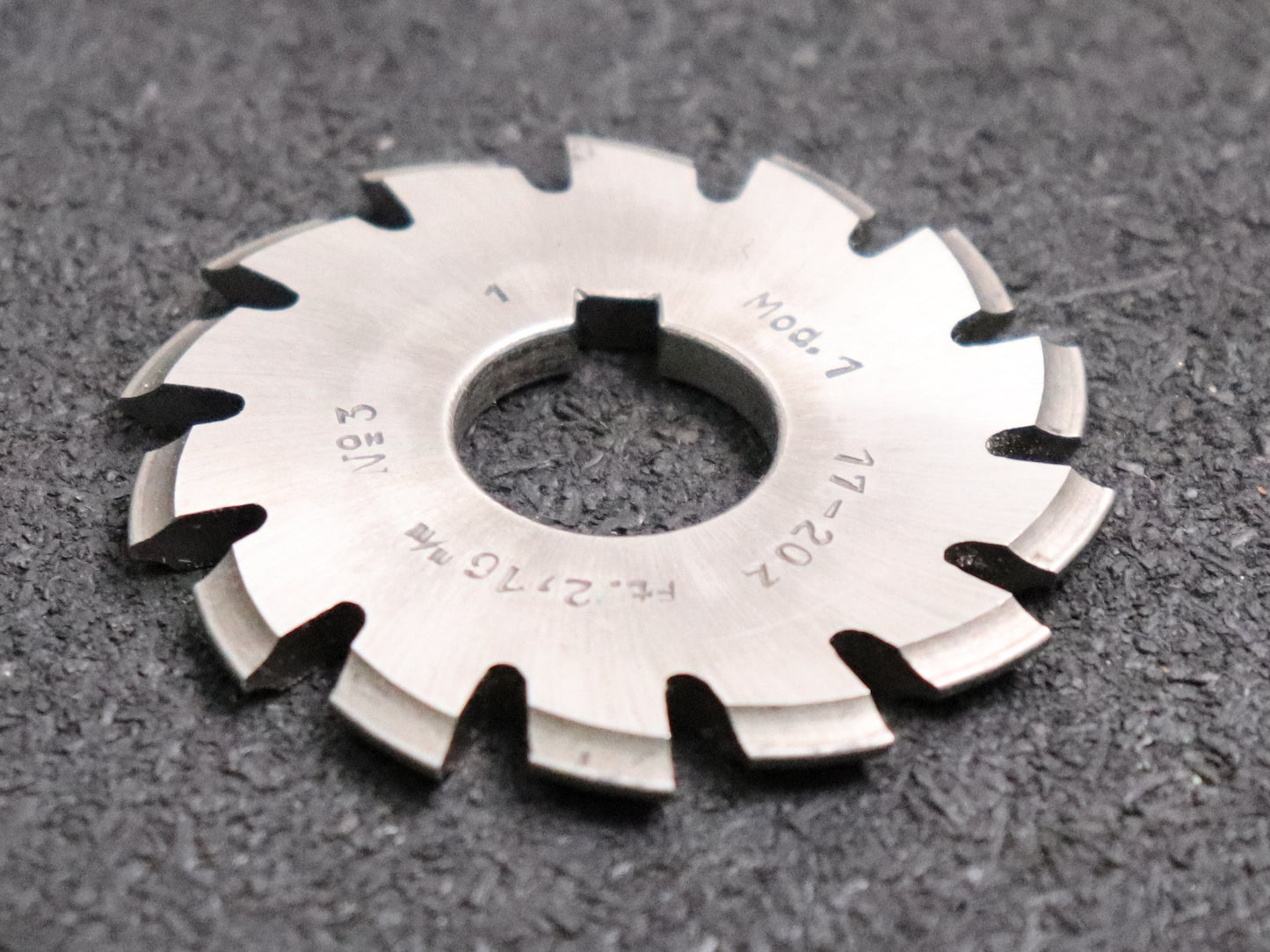 Bild des Artikels Zahnformfräser-gear-profile-cutter-m=-1-No.-3-für-Zähnezahlbereich-Z=-17-20