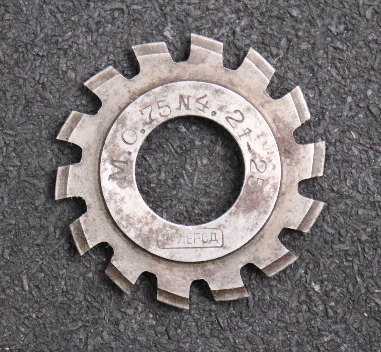 Bild des Artikels Zahnformfräser-gear-profile-cutter-m=-0,75-No.-4-für-Zähnezahlbereich-Z=-21-25