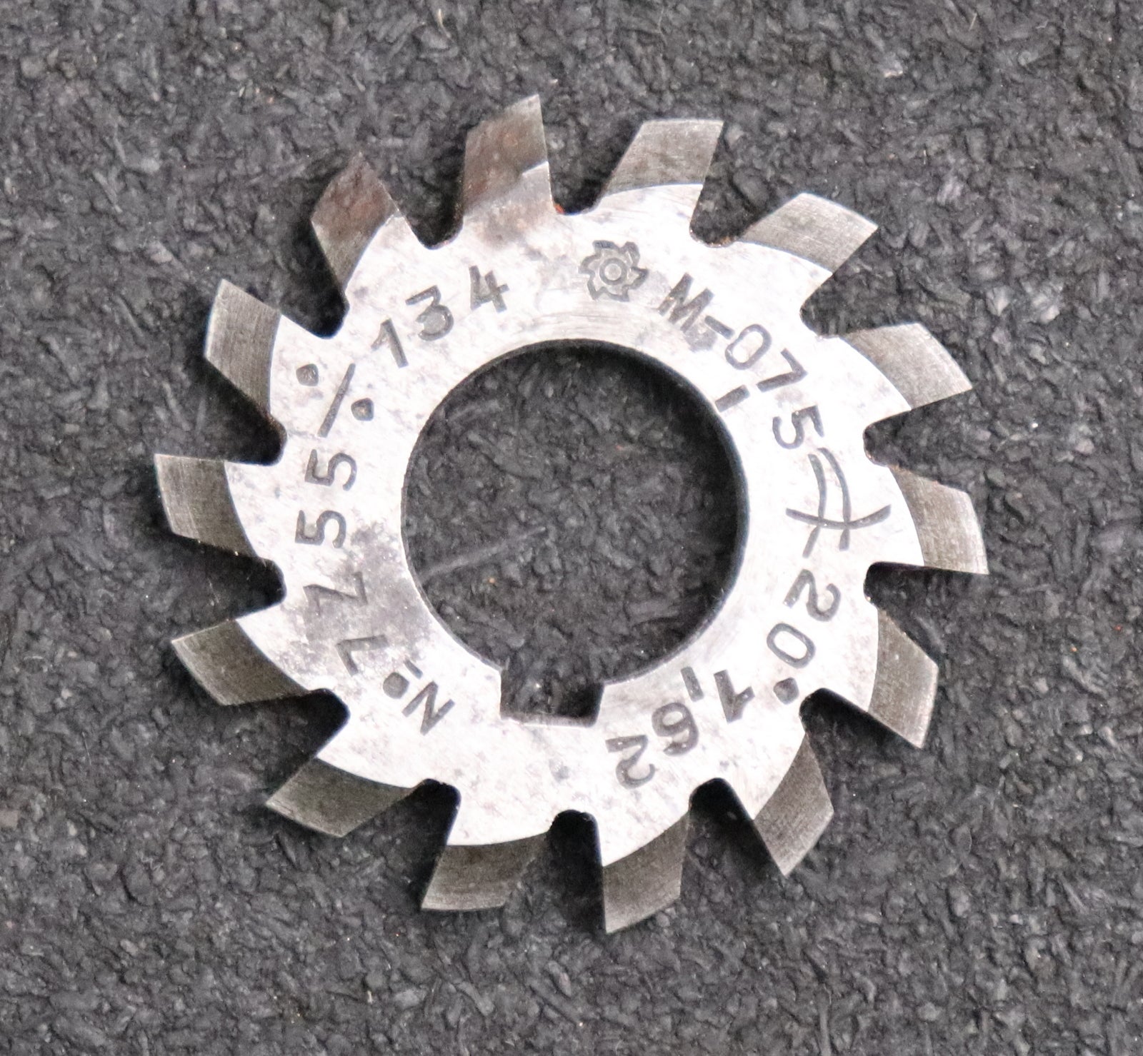 Bild des Artikels Zahnformfräser-gear-profile-cutter-m=-0,75-No.-7-für-Zähnezahlbereich-Z=-55-134