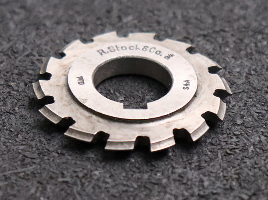 Bild des Artikels R.STOCK-Zahnformfräser-gear-profile-cutter-m=-0,4-No-4-Zähnezahlbereich-Z=-21-25