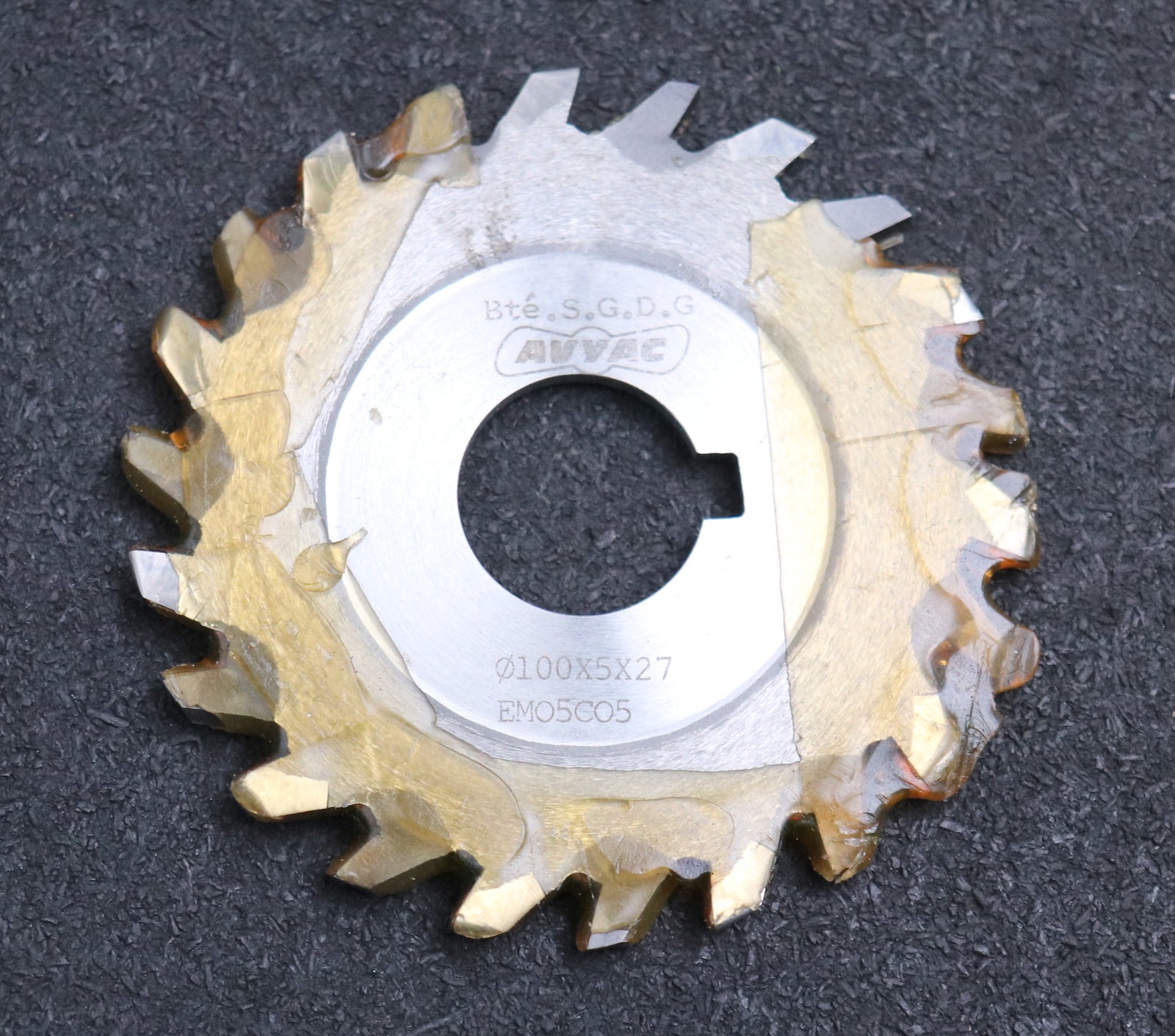 Bild des Artikels AVYAC-Nutenfräser-slot-cutter-Abmessungen-Ø100x5x27mm-mit-LKN-Nutbreite-5mm