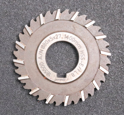 Bild des Artikels GARANT-Nutenfräser-slot-cutter-Abmessungen-Ø80x5x27mm-mit-LKN-Nutbreite-5mm