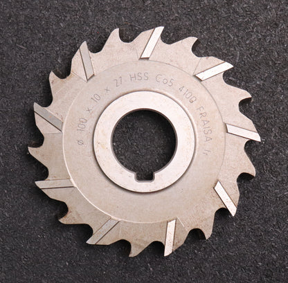 Bild des Artikels FRAISA-Nutenfräser-slot-cutter-Abmessungen-Ø100x10x27mm-mit-LKN-Nutbreite-10mm