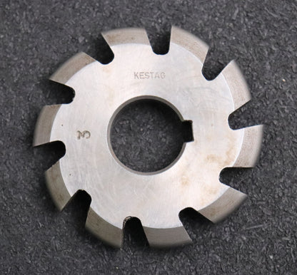 Bild des Artikels KESTAG-Halbrund-Formfräser-konvex-Radiusfräser-Radius-6,35mm-für-Z<16-t=9,525