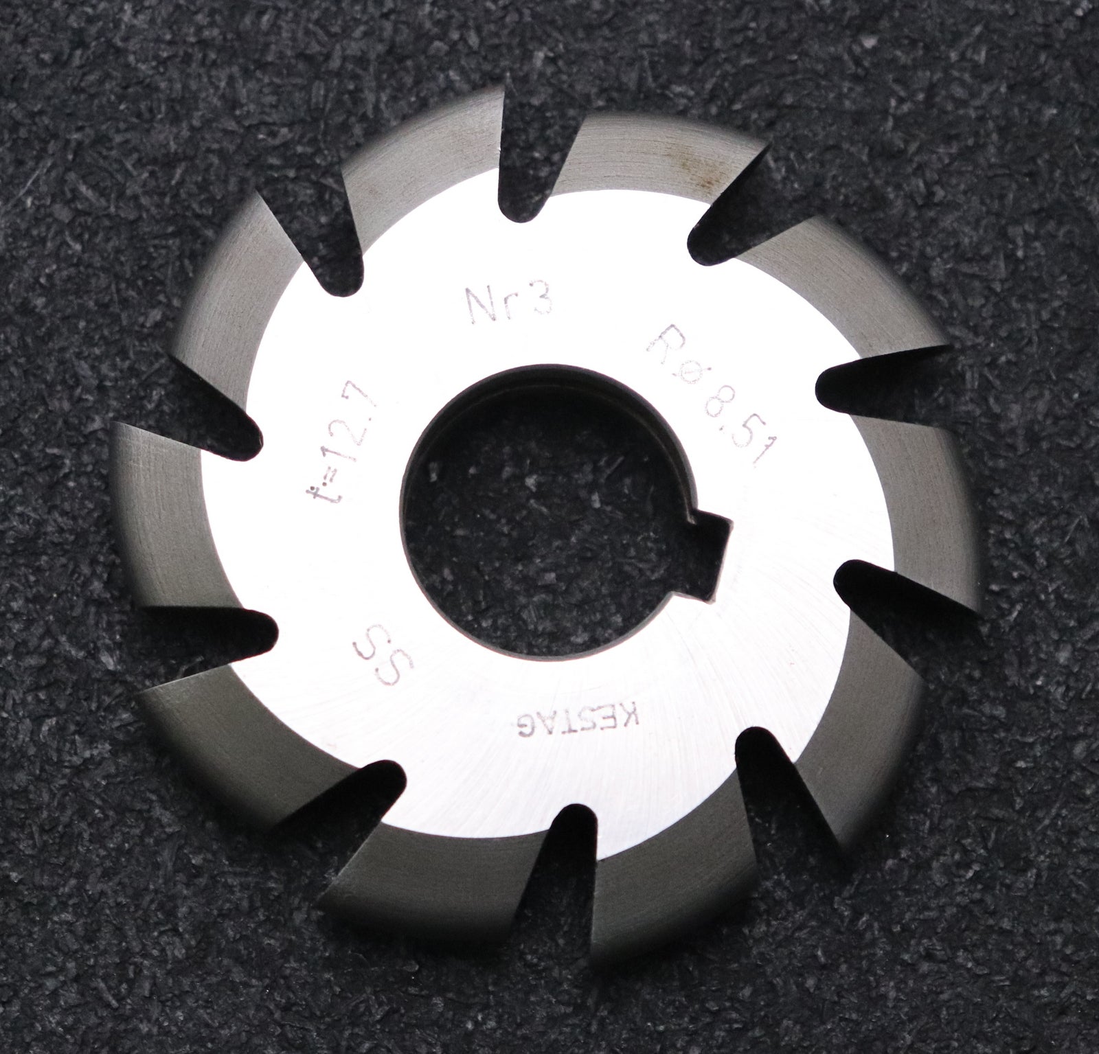 Bild des Artikels KESTAG-Halbrund-Formfräser-konvex-Radiusfräser-Radius-8,51mm-für-Z<-16-t=12,7