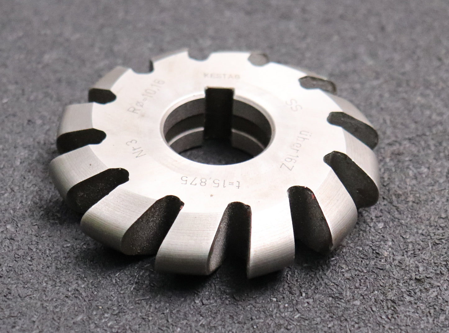 Bild des Artikels KESTAG-Halbrund-Formfräser-konvex-Radiusfräser-Radius-10,16mm-für-Z<-16