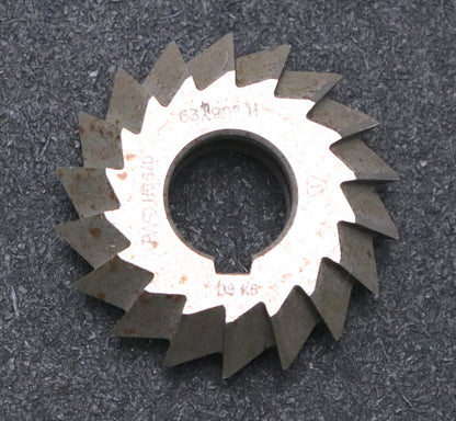 Bild des Artikels PWS-Prismen-Formfräser-konvex-Prismenwinkel-90°-Abmessungen-Ø63x18xØ22mm-mit-LKN