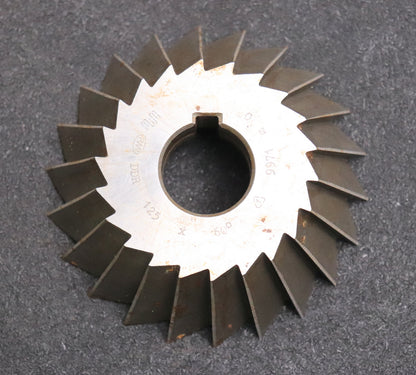 Bild des Artikels PWS-Winkelfräser-Winkel-60°-Abmessungen-Ø125x41xØ32mm-mit-LKN-22-Spannuten