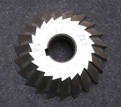 Bild des Artikels PWS-Winkelfräser-Winkel-60°-Abmessungen-Ø125x43xØ32mm-mit-LKN-22-Spannuten