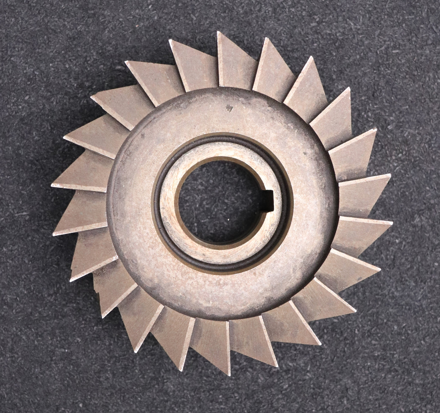 Bild des Artikels PWS-Winkelfräser-Winkel-60°-Abmessungen-Ø125x43xØ32mm-mit-LKN-22-Spannuten