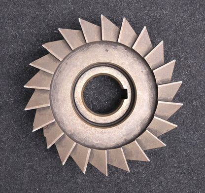 Bild des Artikels PWS-Winkelfräser-Winkel-60°-Abmessungen-Ø125x43xØ32mm-mit-LKN-22-Spannuten