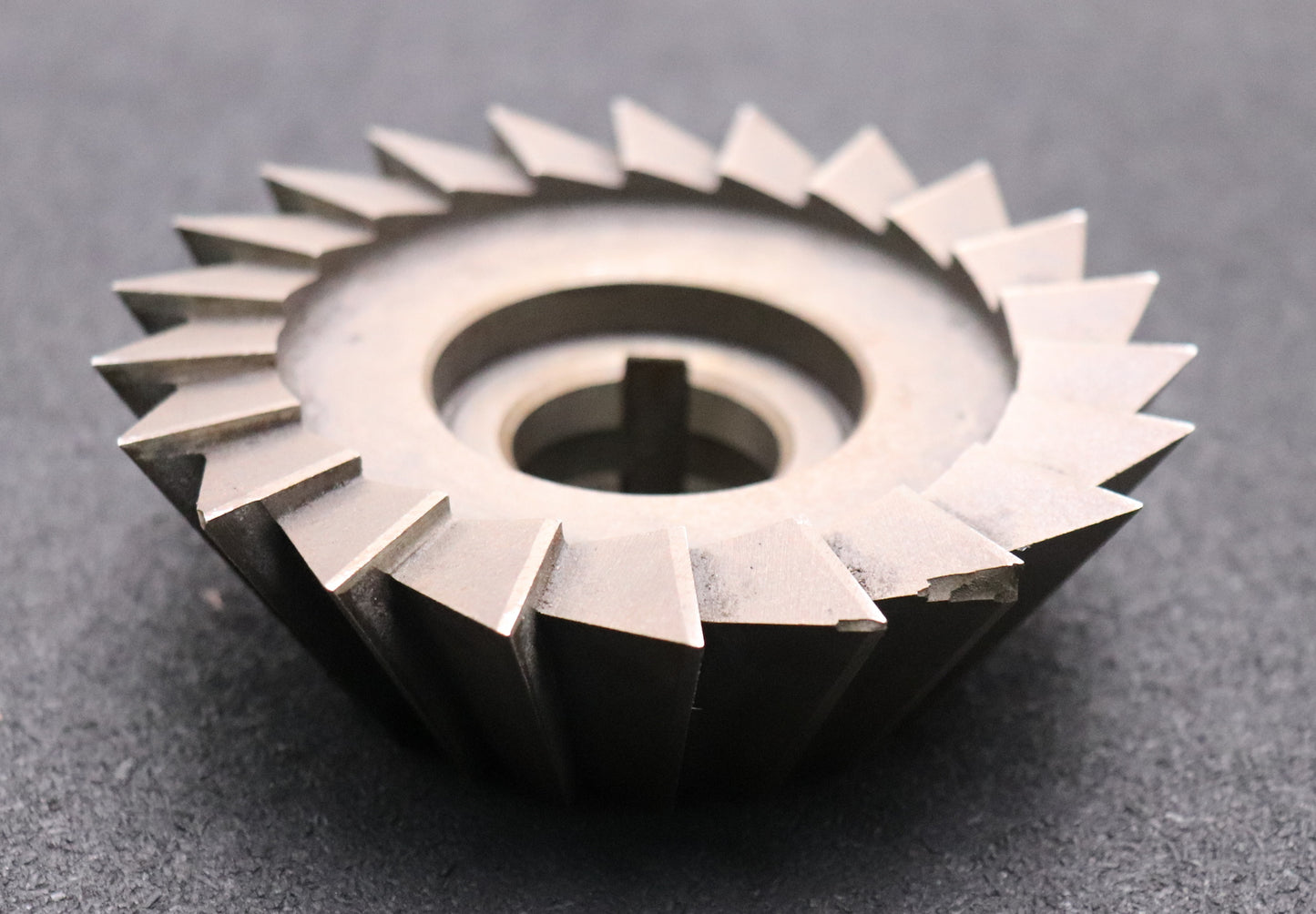 Bild des Artikels PWS-Winkelfräser-Winkel-60°-Abmessungen-Ø125x43xØ32mm-mit-LKN-22-Spannuten