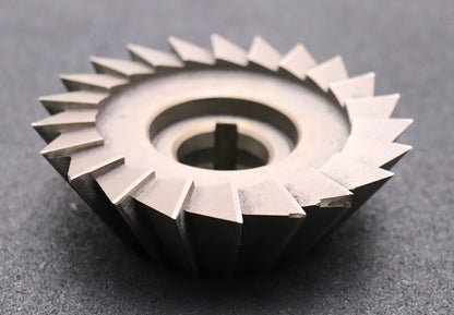 Bild des Artikels PWS-Winkelfräser-Winkel-60°-Abmessungen-Ø125x43xØ32mm-mit-LKN-22-Spannuten