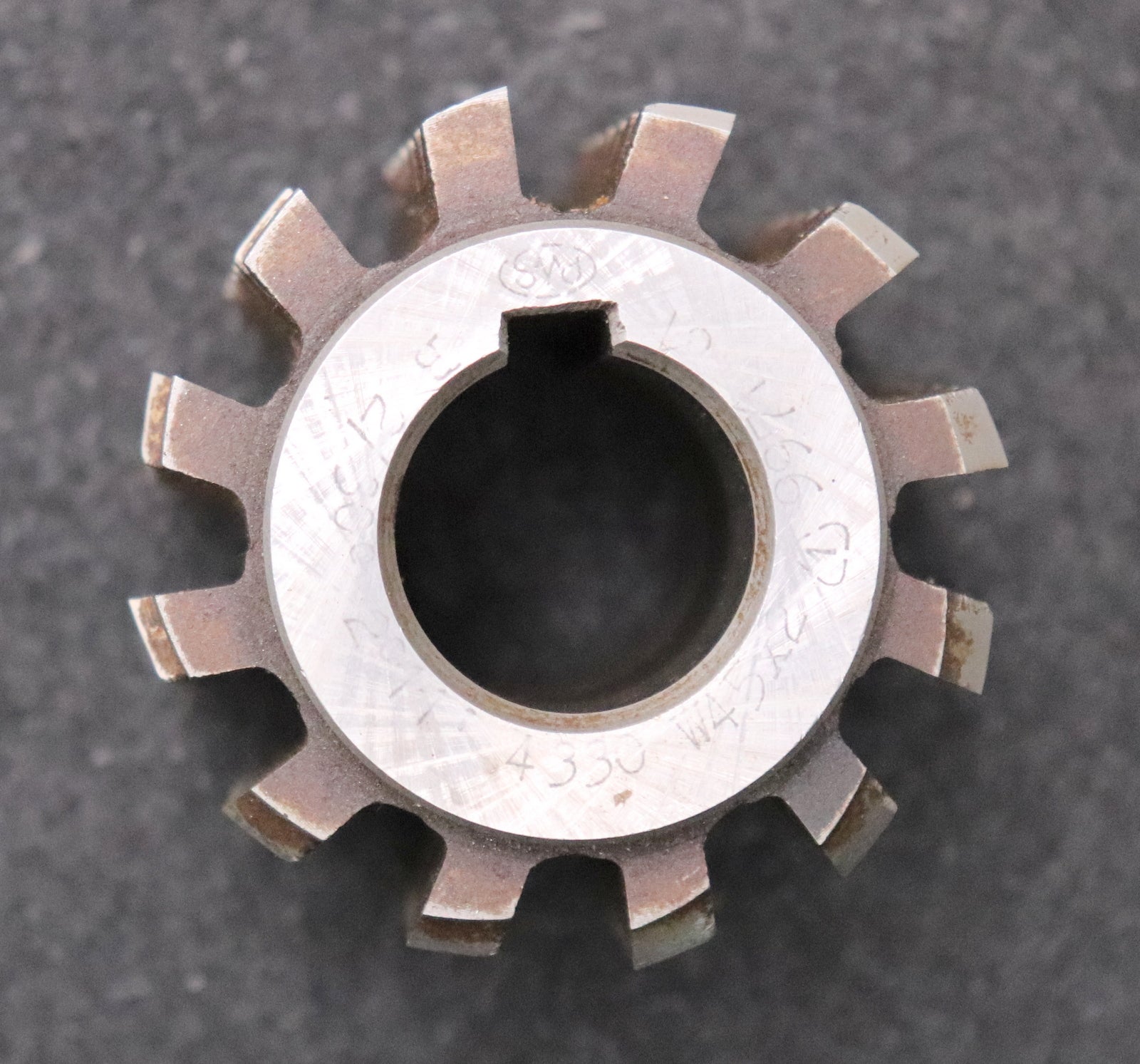 Bild des Artikels PWS-Zahnwellen-Wälzfräser-involute-spline-hob-m=-2,0mm-nach-DIN5480-EGW-30°