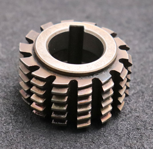 Bild des Artikels PWS-Zahnwellen-Wälzfräser-involute-spline-hob-m=-1,6mm-DIN5480-EGW-30°