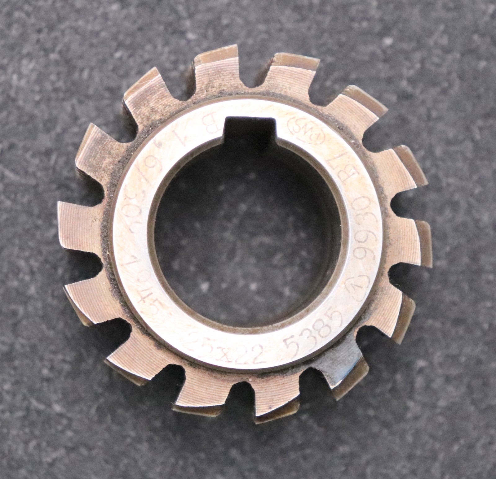 Bild des Artikels PWS-Zahnwellen-Wälzfräser-involute-spline-hob-m=-1,6mm-DIN5480-EGW-30°