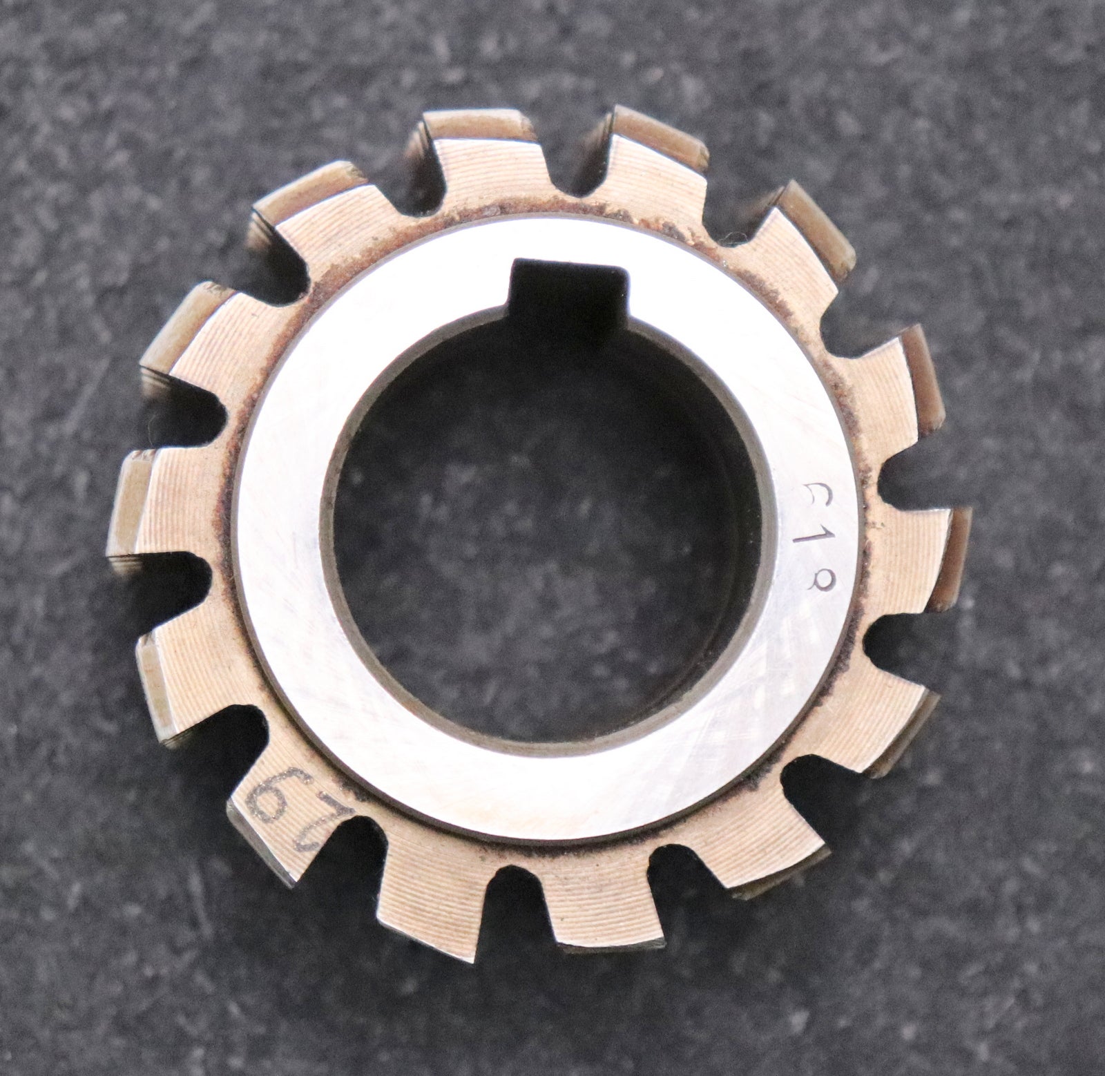 Bild des Artikels PWS-Zahnwellen-Wälzfräser-involute-spline-hob-m=-1,6mm-DIN5480-EGW-30°