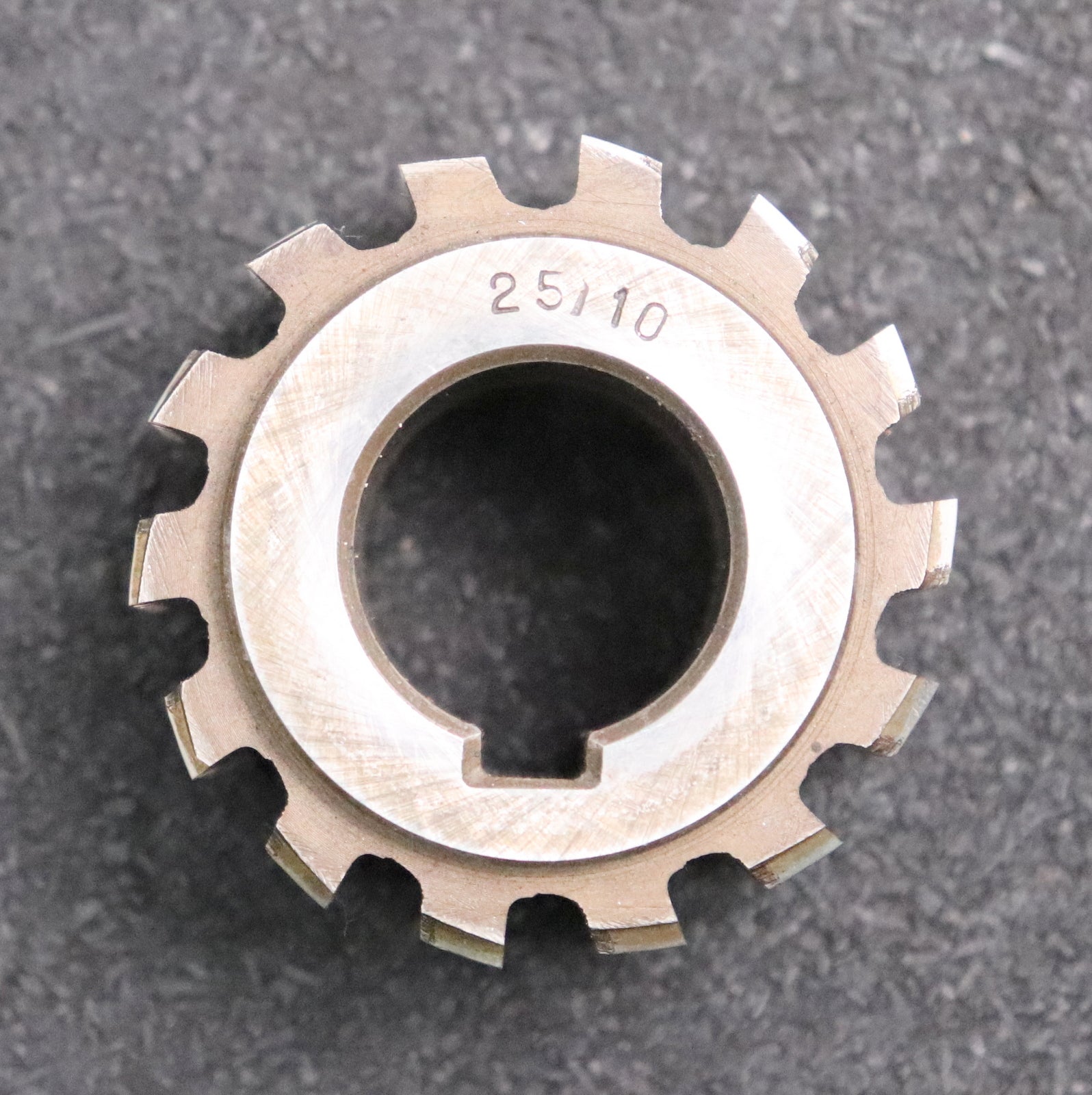 Bild des Artikels PWS-Zahnwellen-Wälzfräser-involute-spline-hob-m=-1,25mm-nach-DIN5480-EGW-30°