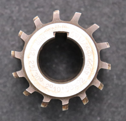 Bild des Artikels PWS-Zahnwellen-Wälzfräser-involute-spline-hob-m=-2,25mm-nach-DIN5480-EGW-30°