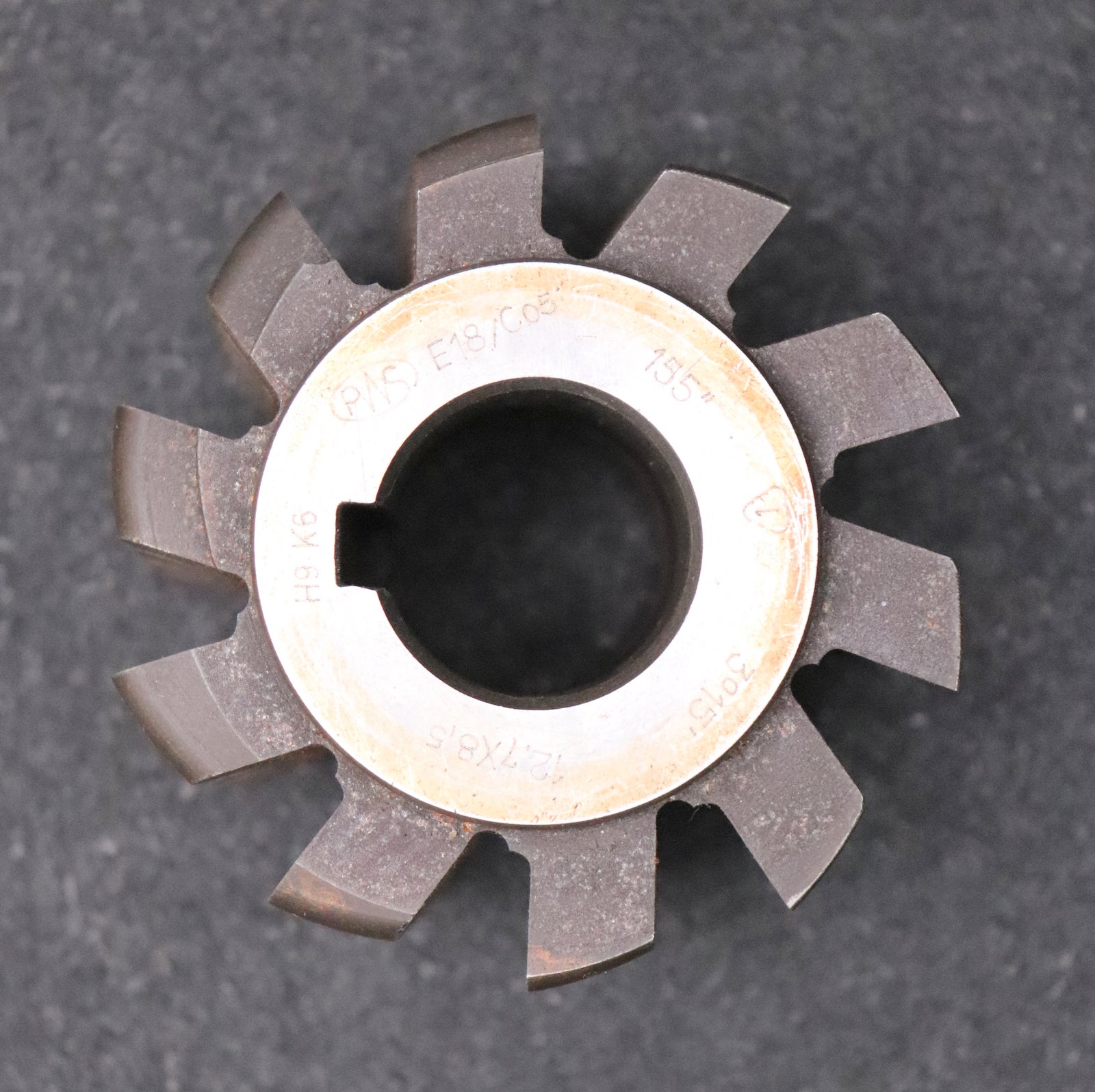 Bild des Artikels PWS-Rollkettenrad-Wälzfräser-roller-chain-hob-Teilung-12,7mm-=-½“-RollenØ-8,51mm