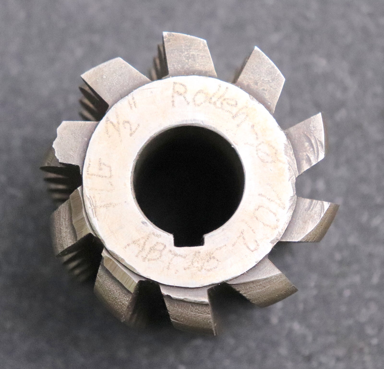 Bild des Artikels Rollkettenrad-Wälzfräser-roller-chain-hob-Teilung-1/2“-RollenØ-10,2mm-63x64x22mm