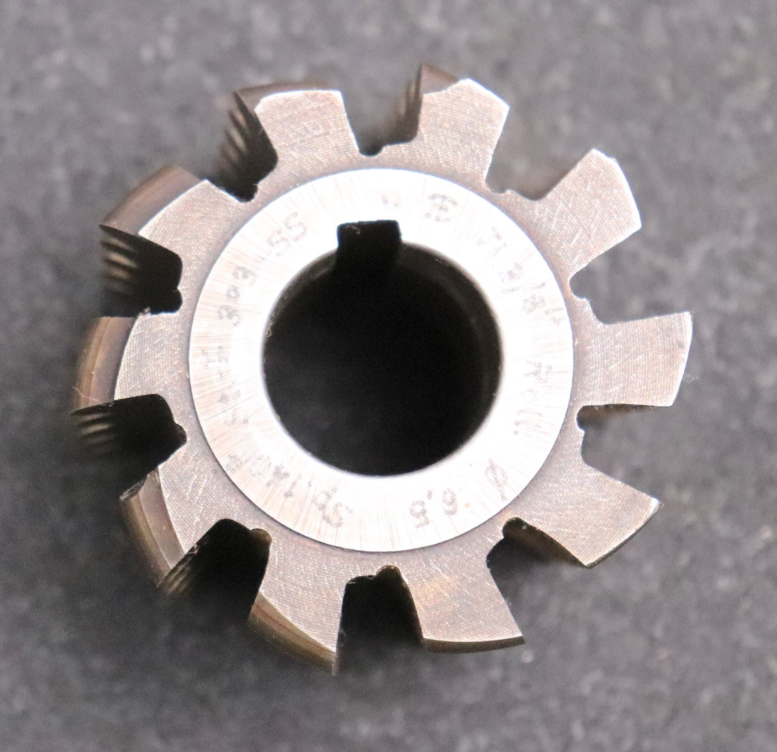 Bild des Artikels Rollkettenrad-Wälzfräser-roller-chain-hob-Teilung-3/8“-RollenØ-6,5mm-60x50x22mm