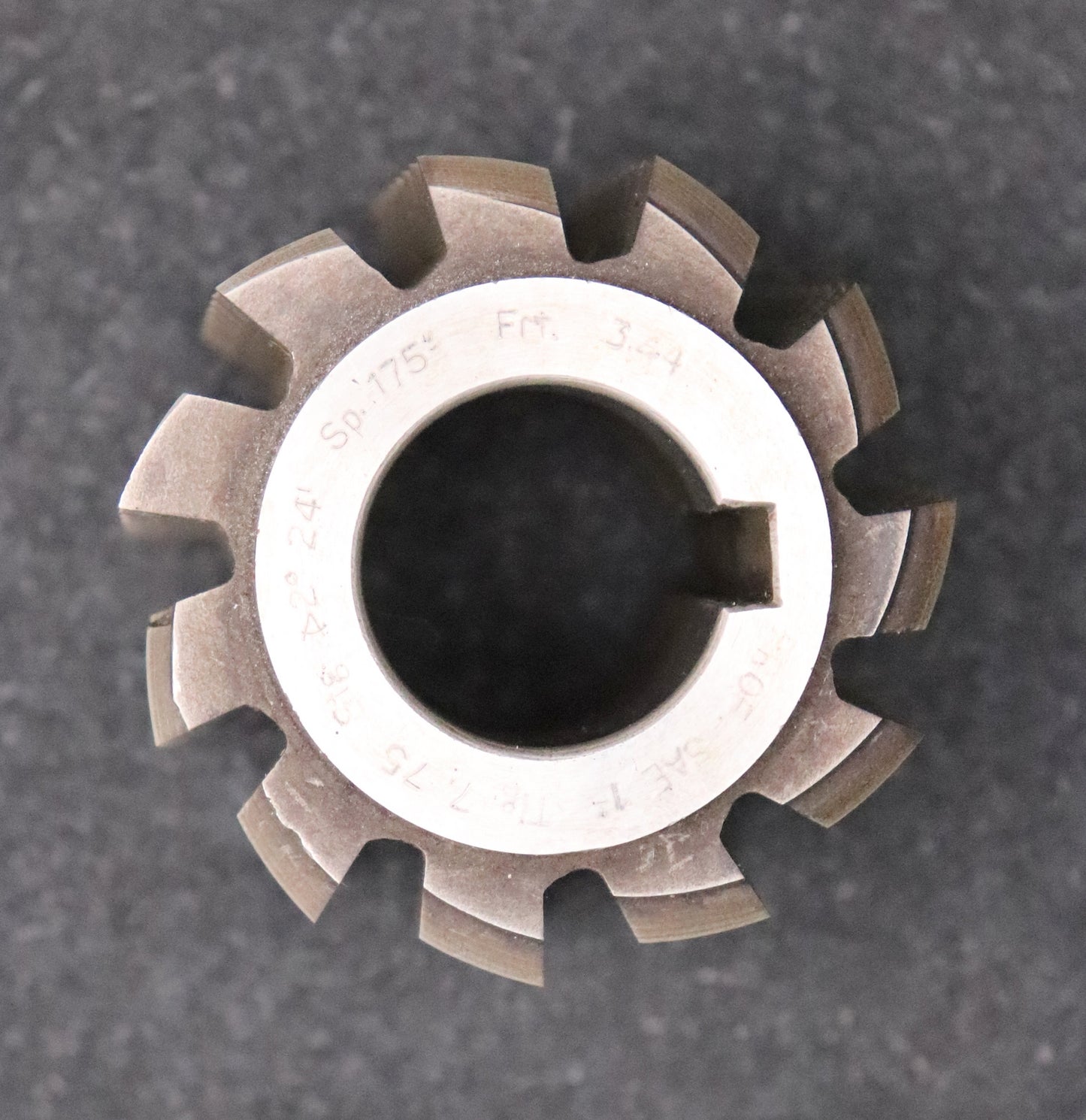 Bild des Artikels Zahnriemenrad-Wälzfräser-SAE-1"-Teilung-7,75-Abmessungen-Ø64x65xØ27mm-mit-LKN