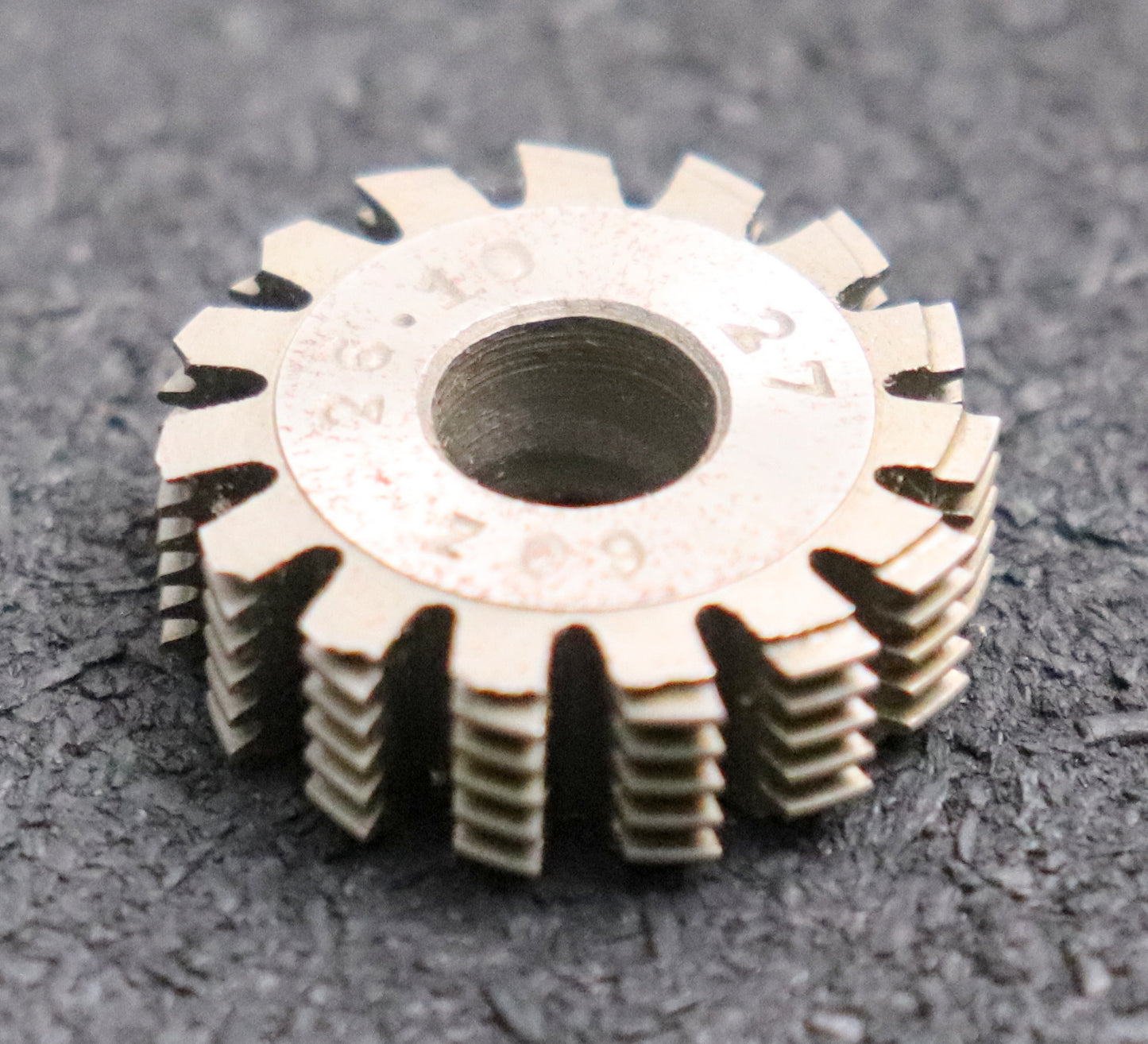 Bild des Artikels Zykloid-Wälzfräser-cycloid-gear-hob-m=-0,51mm-für-AußenØ-26,1mm-Z=60-Ø24x8xØ8mm