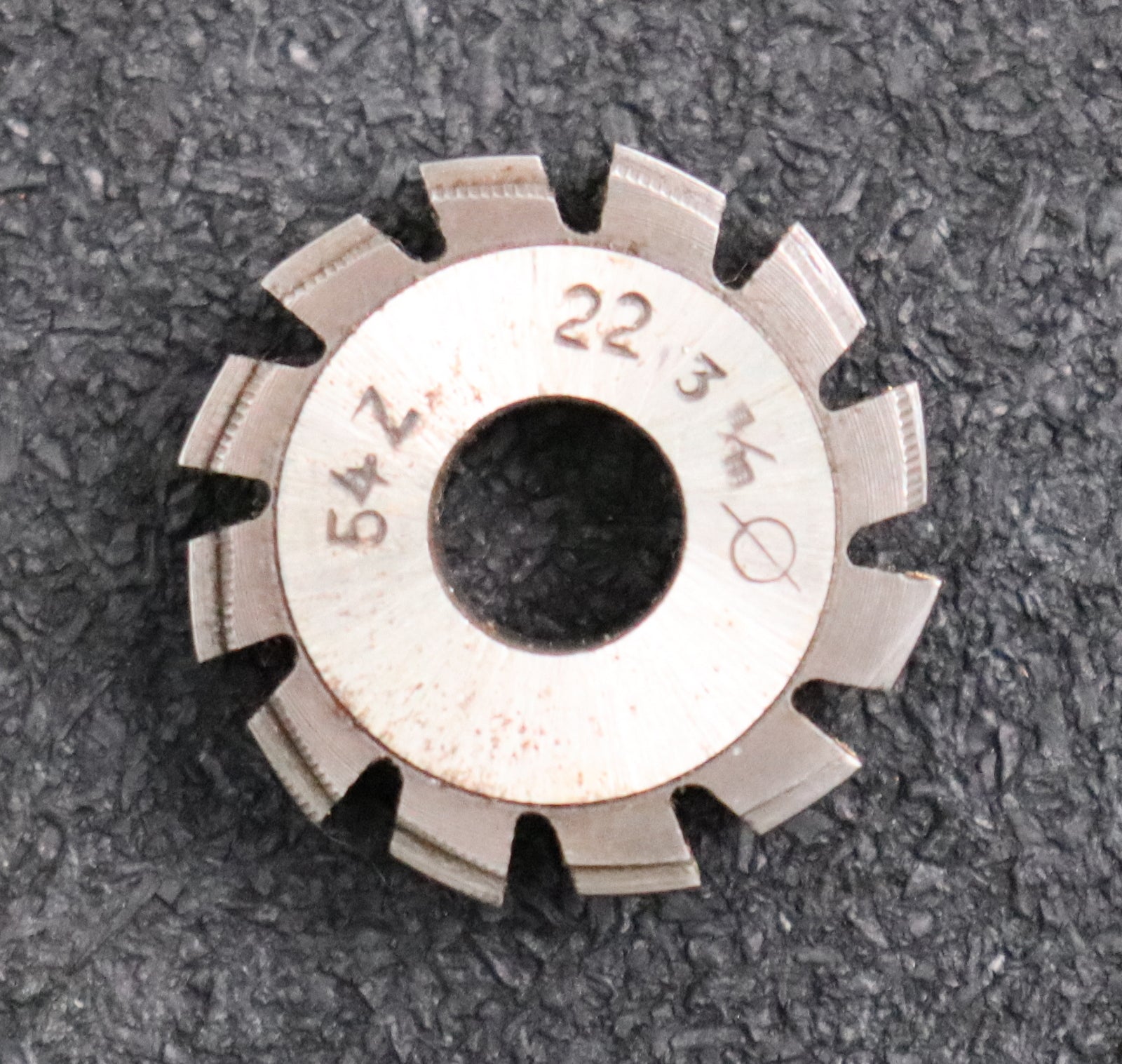 Bild des Artikels Zykloid-Wälzfräser-cycloid-gear-hob-m=-0,413mm-für-AußenØ-22,3mm-Z=54