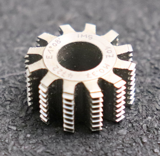 Bild des Artikels IMS-Zykloid-Wälzfräser-cycloid-gear-hob-m=-0,37mm-für-Zähnezahl-Z=10