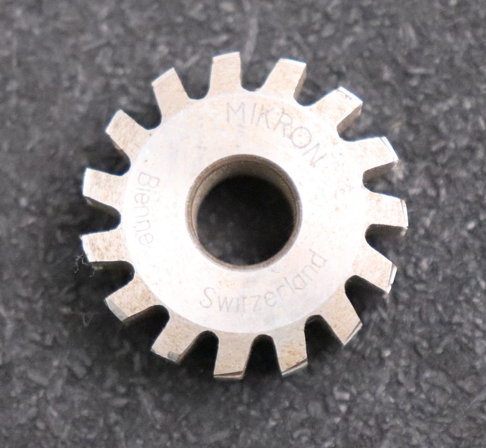 Bild des Artikels MIKRON-Vollstahl-Wälzfräser-gear-hob-m=-0,264mm-20°-EGW-Einstellwinkel-30'