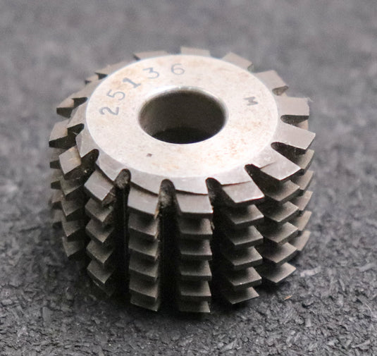 Bild des Artikels MIKRON-Vollstahl-Wälzfräser-gear-hob-25136-Abmessungen-Ø32x20xØ10mm