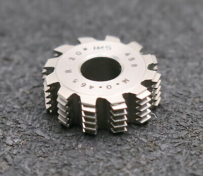IMS Vollstahl-Wälzfräser m= 0,465mm 20° EGW DIN867 1gg. Rechts Ø24x8xØ8mm