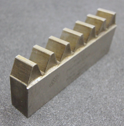 DELTAL Hobelkamm rack cutter m= 5,5 Angle 20° 120x20mm